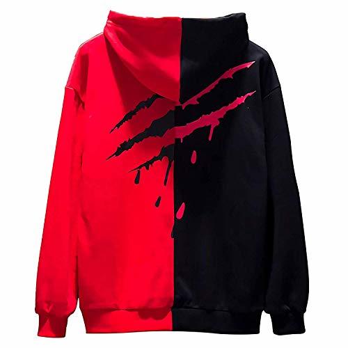 Fashion XIAOYAO Hombre Sudadera con Capucha Deportiva Manga Larga Hoodie Casual Camisa de