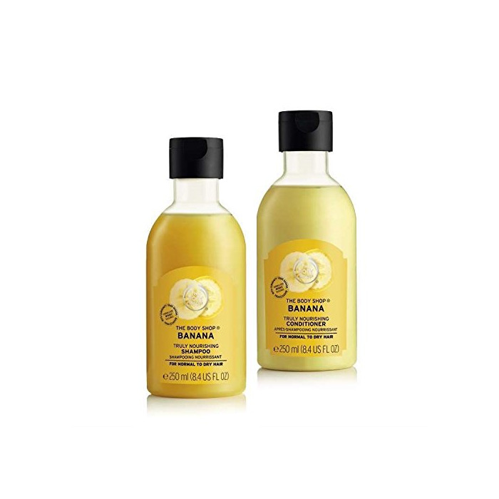 Belleza The Body Shop Banana Champú 250 ml Banana Acondicionador 250 ml