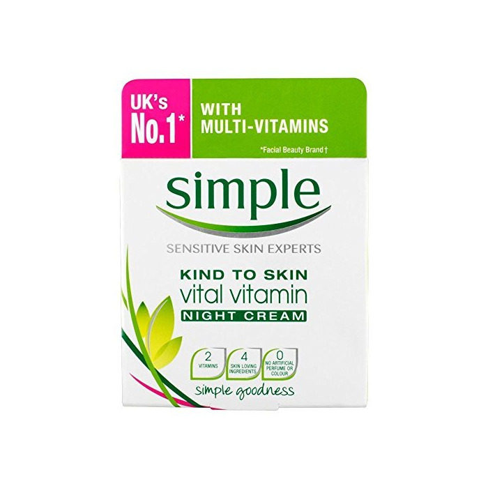 Beauty Simple Kind to Skin Vital Vitamin Night Cream