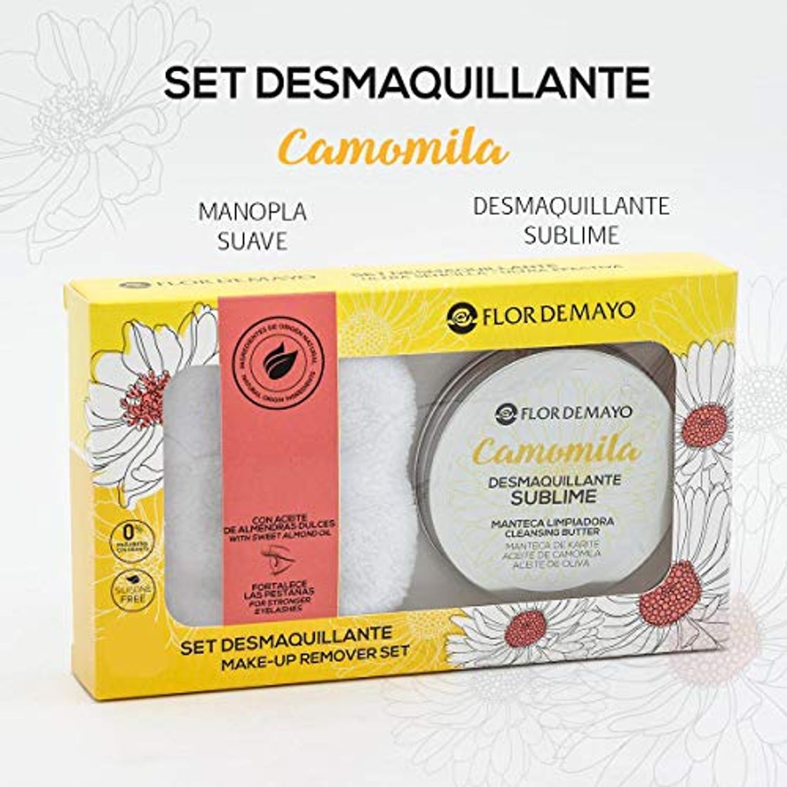 Producto Set Crema Desmaquillante Ojos y Cara de Camomila