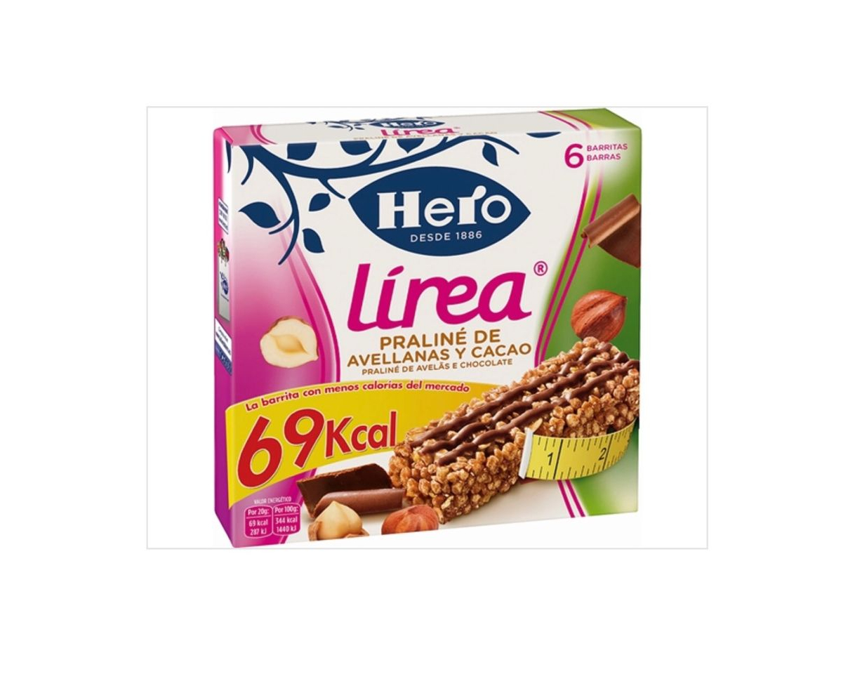 Producto Barras Cereais Hero Linea Praliné