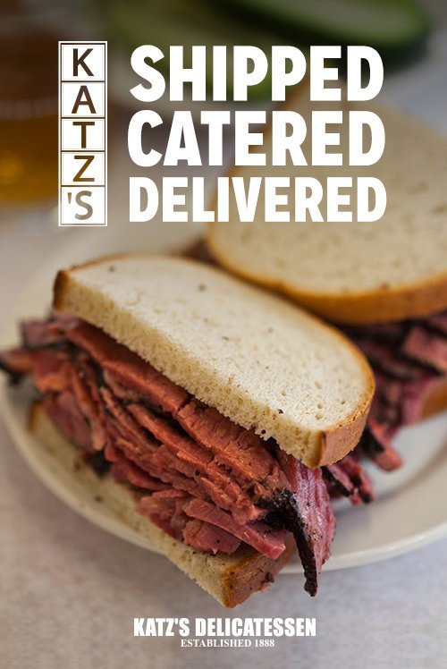 Restaurants Katz's Delicatessen - Shipped, Catered & Delivered