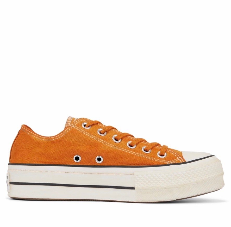 Product Chuck Taylor All Star Platform WHITE/ PUMPKIN DYED