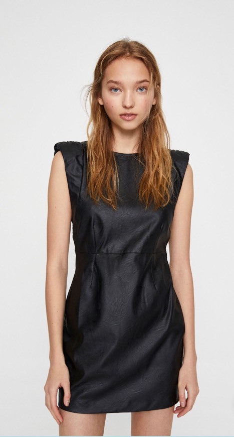 Social Vestido efecto piel