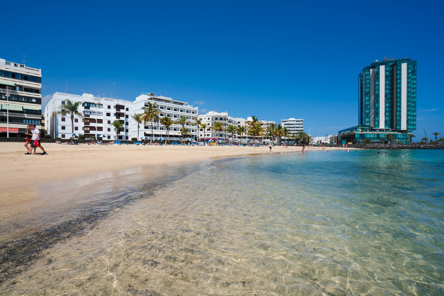 Lugares Playa del reducto (arrecife) Lanzarote 