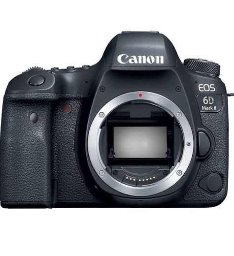 Cámara Canon EOS 6D Mark II con pantalla LCD de 3 pulgadas