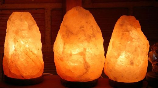 Lámparas de Sal del Himalaya