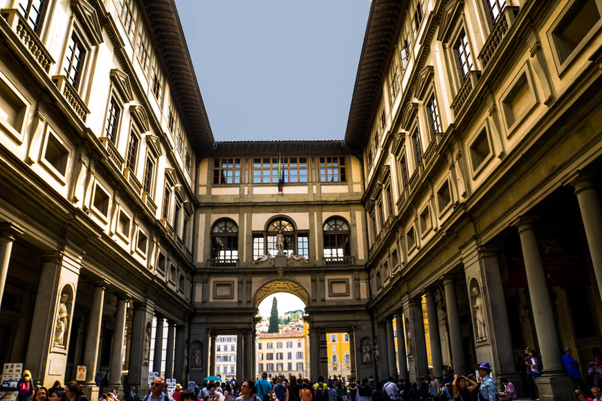 Lugar Uffizi Gallery