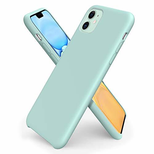 Electronic ORNARTO Funda Silicone Case para iPhone 11, Carcasa de Silicona Líquida Suave