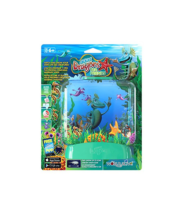 Producto Aqua Dragons- Amigos Marinos Juguete Educativo, Color versión en Verde, Rosa, Lila,