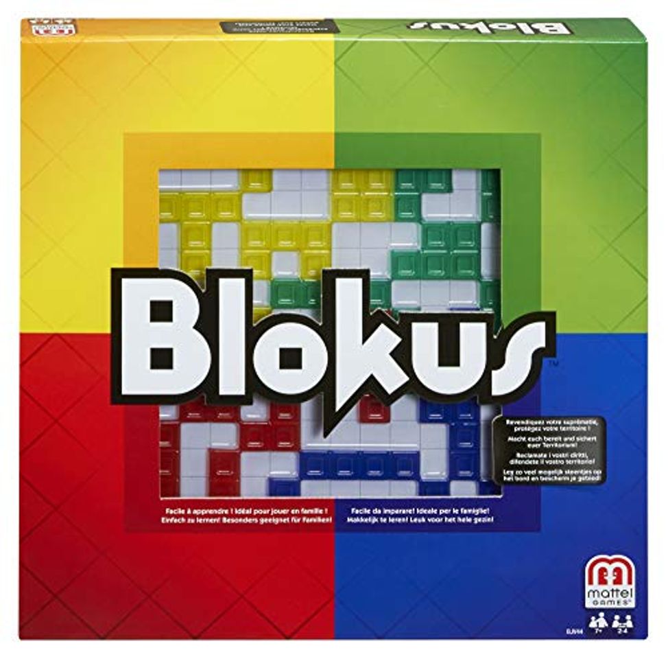 Producto Mattel Games Blokus Refresh, juego de estrategia para niños +7 años