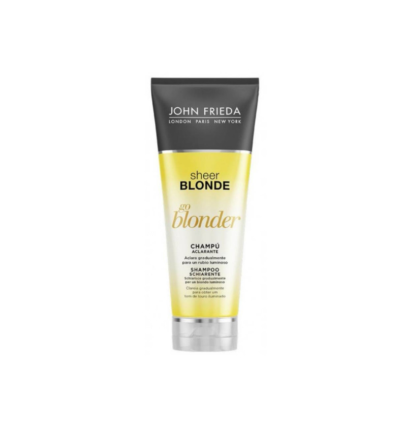 Productos Sheer Blonde Champu Aclarante Cabellos Rubios John Frieda 