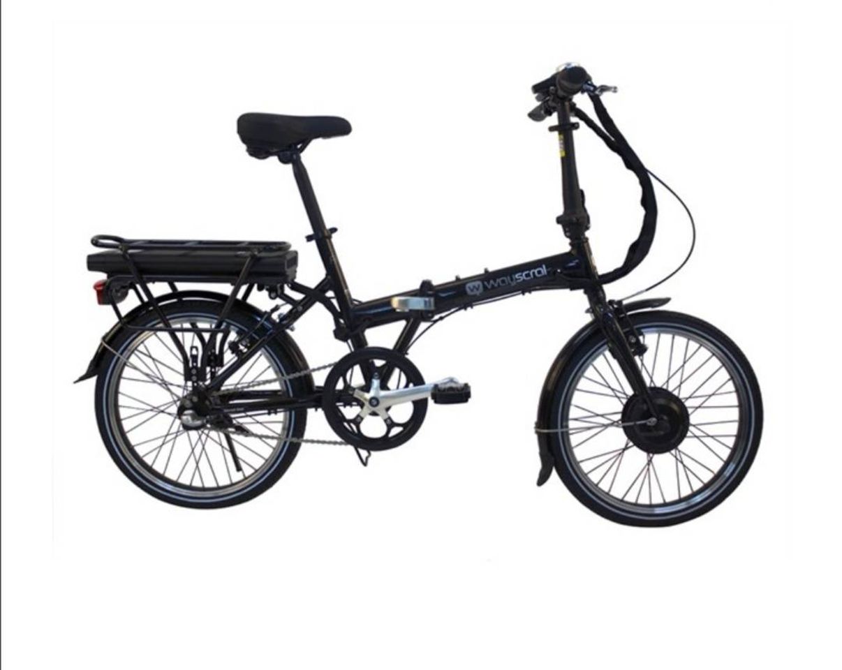 Social Bicicleta eléctrica dobravel WAYSCRAL Takeaway E1/20 preta ...