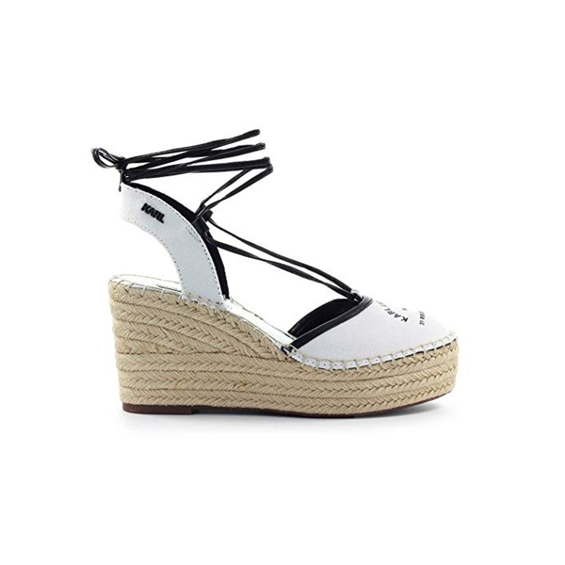 Product Alpargatas con Cuña Kamini Mid Blanca Karl Lagerfeld 40 SS 2020