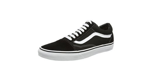 Vans Old Skool, Zapatillas Unisex Adulto, Negro