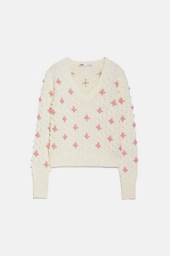 Sweater Borlas Flores