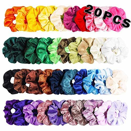 Beauty Lomire® Scrunchies de Banda Velvet Elástico