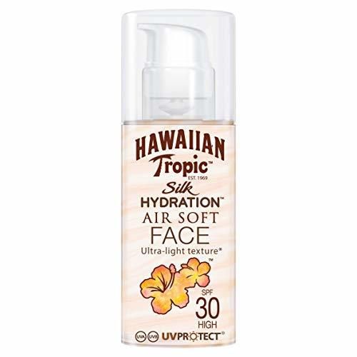 Hawaiian Tropic Face Silk Hydration Air Soft - Loción Solar Protectora Facial
