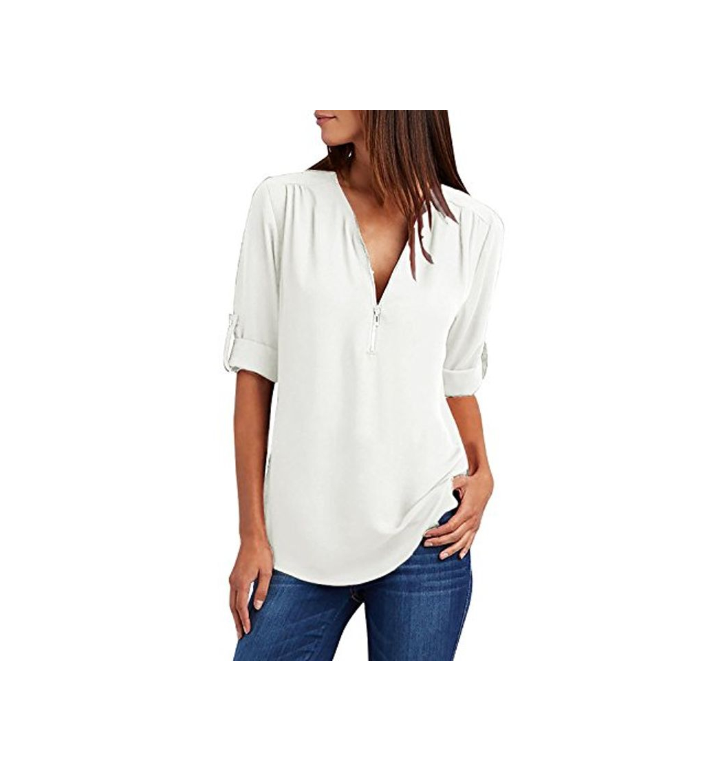 Product Yuson Girl Camisas Mujer Nuevo Blusas para Mujer Vaquera Sexy Gasa Tops