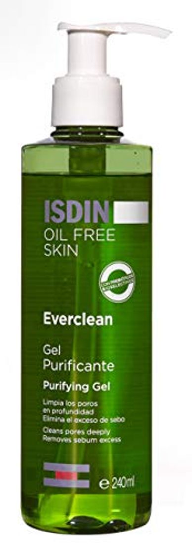 Belleza ISDIN Everclean Oil Free Skin Gel limpiador Facial purificante