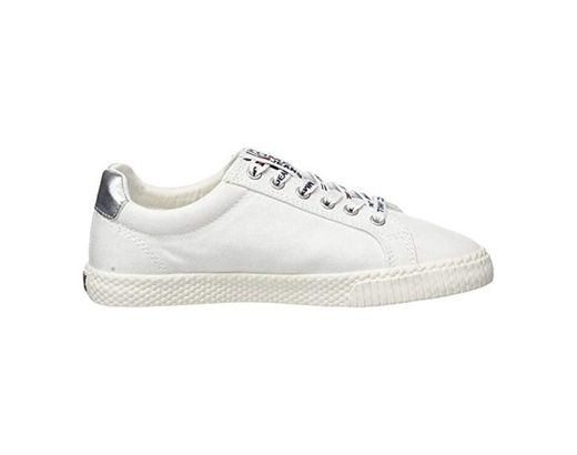 Tommy Hilfiger Tommy Jeans Casual Sneaker, Zapatillas para Mujer, Blanco