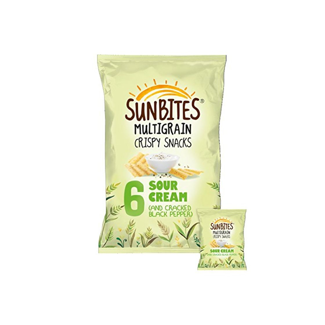 Product Walkers Sunbites crema agria y pimienta negra