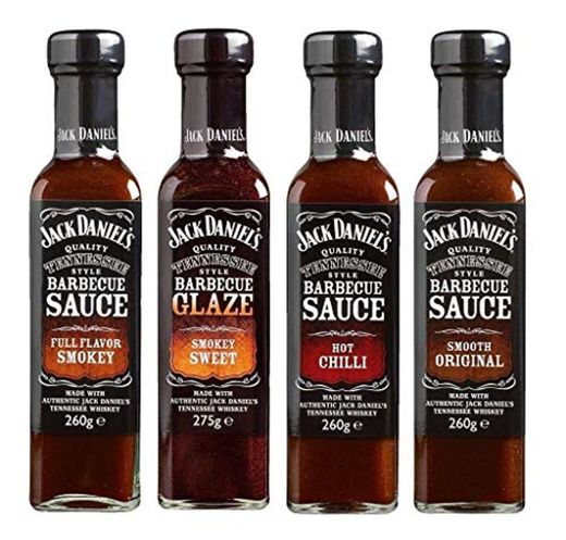 Jack Daniel's - Paquete de prueba BBQ Sauces & BBQ Glaze -