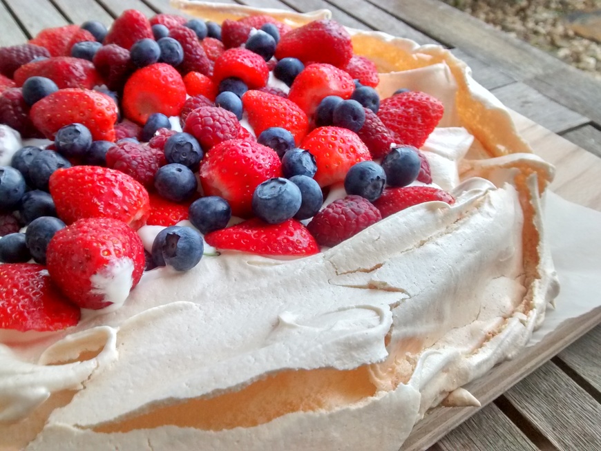 Fashion Pavlova de Frutos Vermelhos