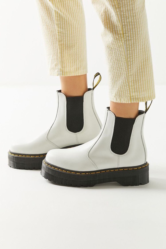 Producto White Platform Chelsea Boots Dr Martens 