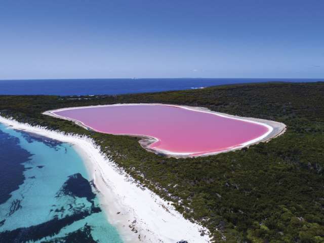 Lugar Lago Hillier