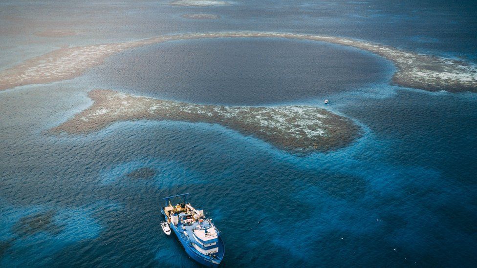 Lugar Gran Agujero Azul