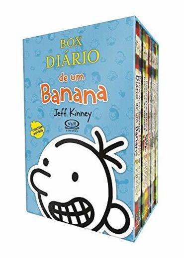 Box Diário de Um Banana - 8 Volumes