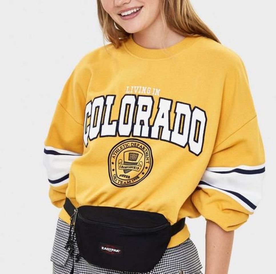 Social Sudadera con estampado 