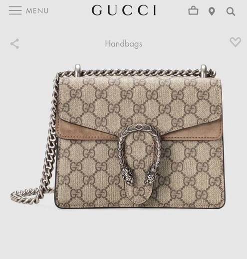 Gucci - Dionysus GG Supreme mini bag 