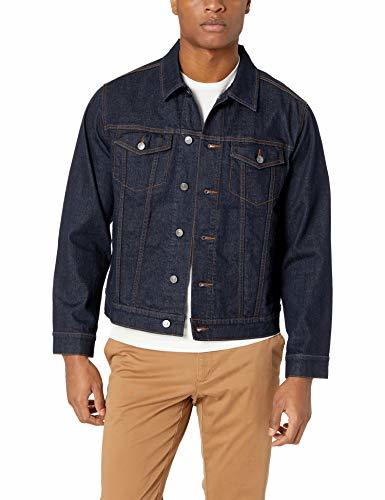 Producto Amazon Essentials Denim Trucker Jacket Jackets, Rinsed Wash, US M