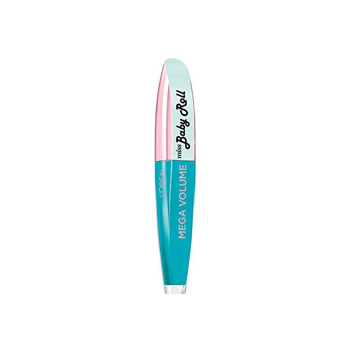 Social L'Óreal Paris Máscara de Pestañas Mega Volumen Miss Baby Roll Teal Blue
