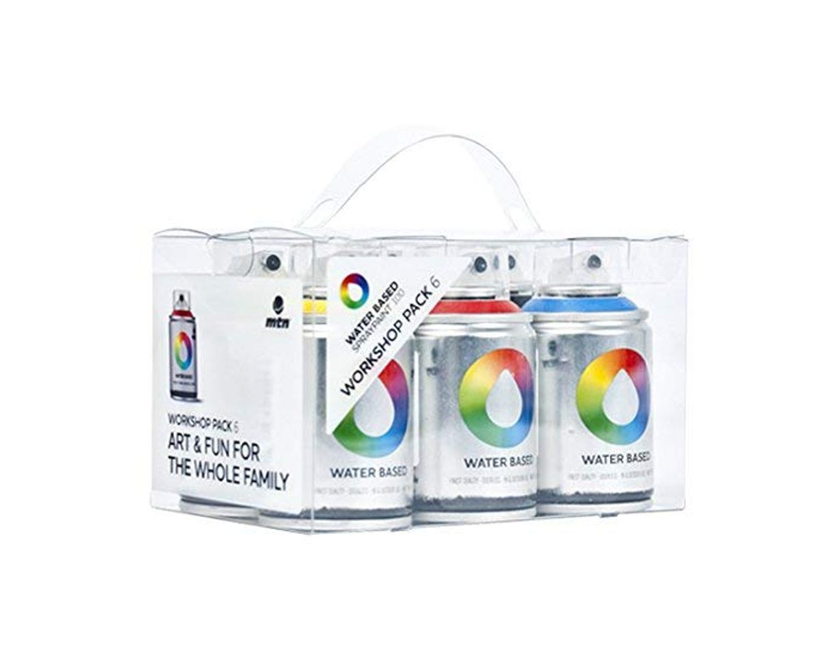 Productos Montana Colors Pack Spray Water Based 6 Main Colors - Spray a