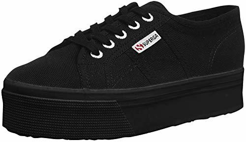 Moda Superga 2790Cotw Linea Up And Down, Zapatillas Unisex adulto, Negro