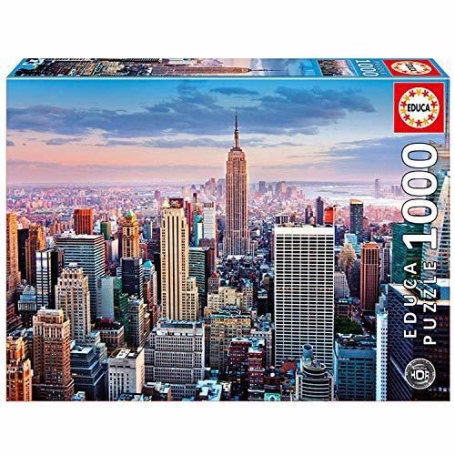 Educa Borrás - Puzzle de 1000 piezas Manhattan, Nueva York,