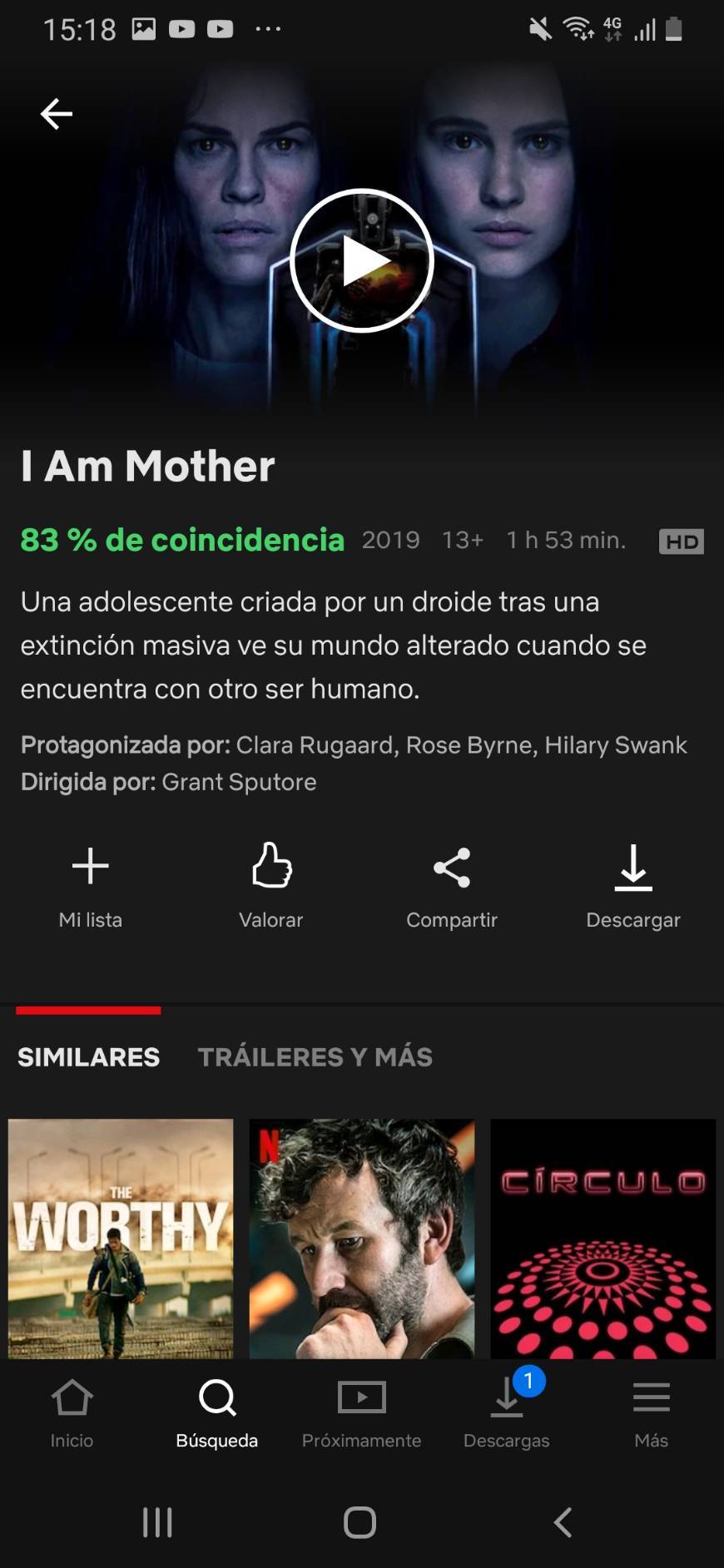 Movie I Am Mother