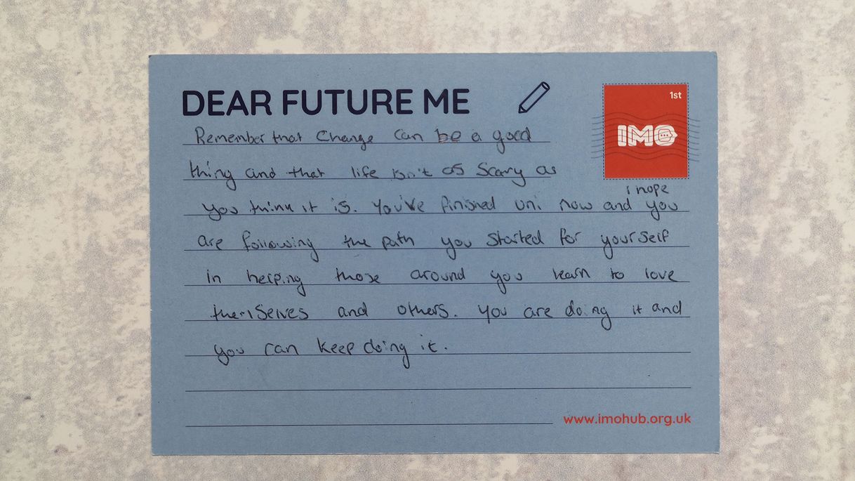 Moda FutureMe: Write a Letter to your Future Self