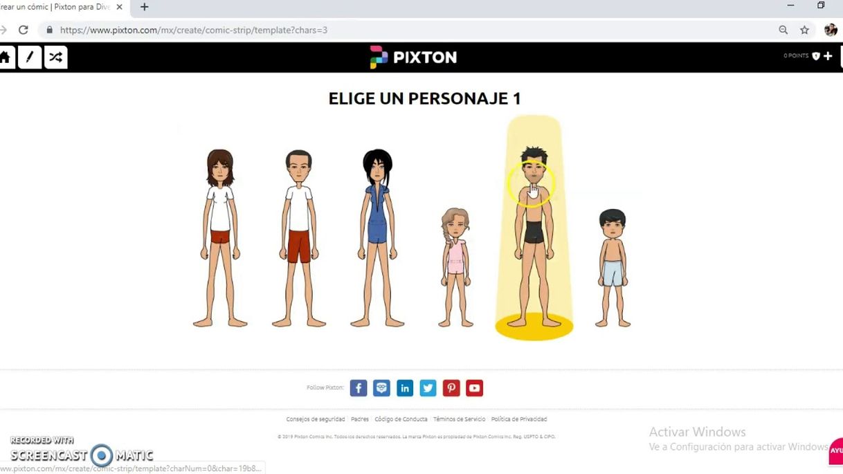 Moda Haz un Cómic Pixton