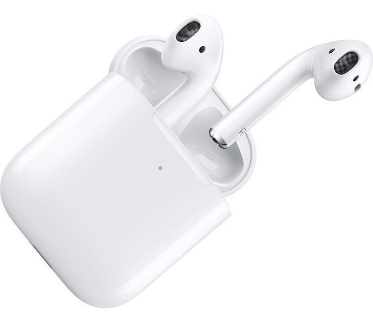 Fashion Apple AirPods con estuche de carga inalámbrica (2.ª generac