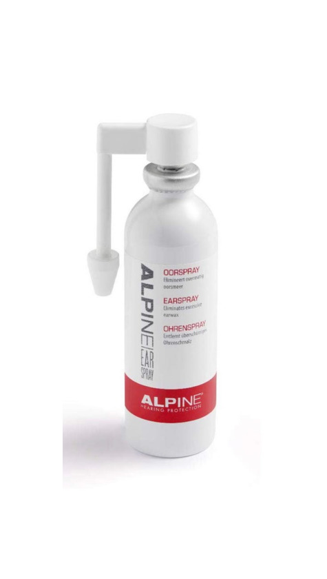 Producto Alpine spray para los oídos y Spray de protección auditiva