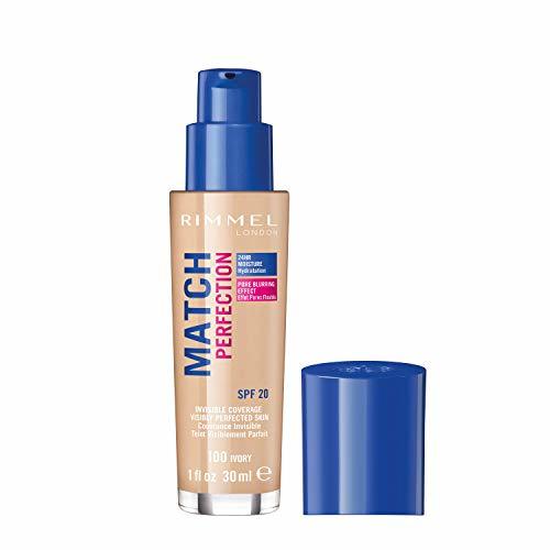 Beauty Rimmel London Match Perfection Foundation Base de Maquillaje Tono 100 Ivory