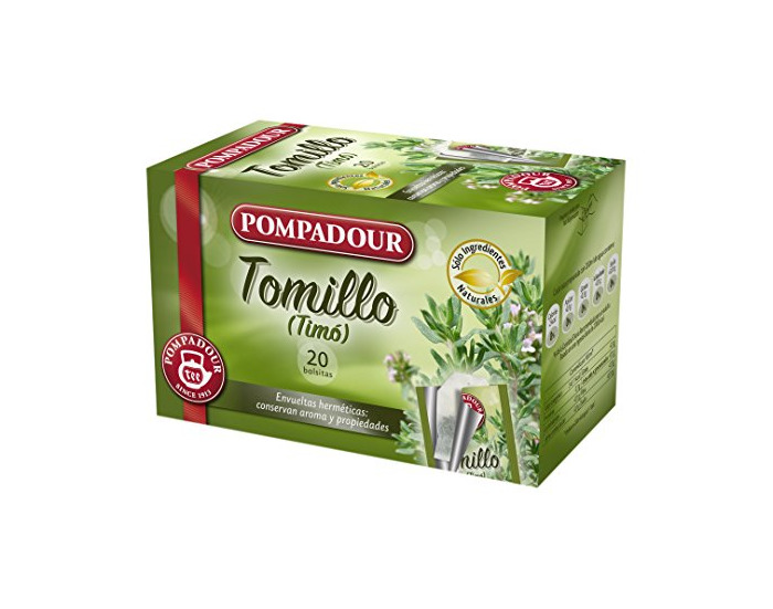 Producto Pompadour Infusión Tomillo