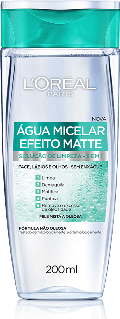 Producto Água Micelar L'Oreal Paris 5 em 1 Matte