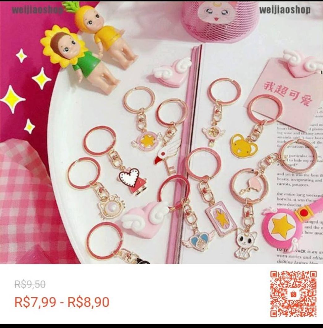 Fashion Confira Weijiao2 Chaveiro Fofo Anime Sailor Moon para Presen