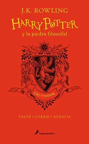 Libro HP y la piedra filosofal-20 aniv-Gryffindor: Rojo