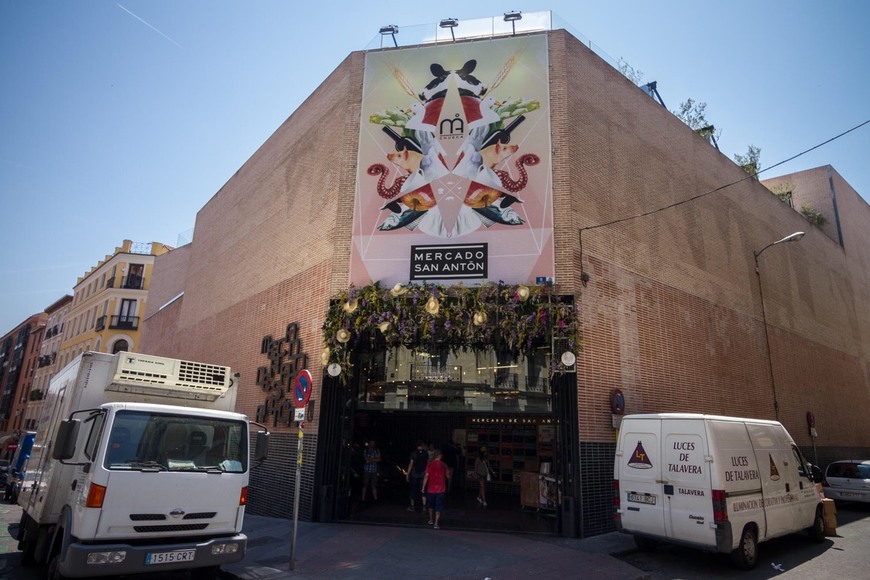 Restaurantes Mercado San Antón